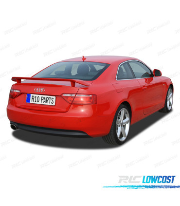 ALERON SPOILER AUDI A5 COUPE CABRIO SPORTBACK 07-16 LOOK AERODINAMICO