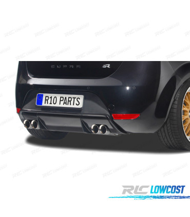 DIFUSOR SEAT LEON 2 05-12 FR CUPRA SALIDA ESCAPE DOBLE