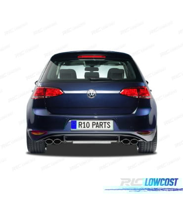 DIFUSOR VOLKSWAGEN VW GOLF 7 VII 12-17 LOOK R132 SALIDA DOBLE