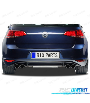 DIFUSOR VOLKSWAGEN VW GOLF 7 VII 12-17 LOOK R132 SALIDA DOBLE