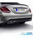 ALERON SPOILER MERCEDES CLASE C W205 14-21 LOOK AMG NEGRO BRILLO
