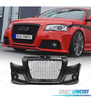PARAGOLPES DELANTERO AUDI A3 8P 08-12 RS NEGRO PDC