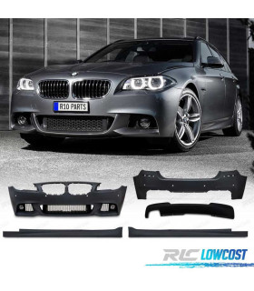 KIT CARROCERIA BMW F11 TOURING LOOK M 10-13 PDC + LAVAFAROS