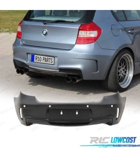 PARAGOLPES TRASERO BMW E87 E81 LOOK 1M 04-11 PDC