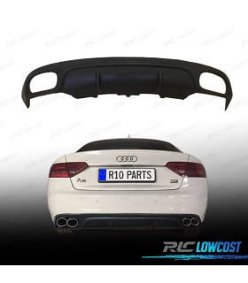 DIFUSOR AUDI A5 COUPE CABRIO 07-11 LOOK DTM RS