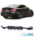 DIFUSOR BMW F32 F33 F36 13-20 LOOK M PERFORMANCE NEGRO BRILLO