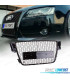 PARRILLA AUDI A5 07-11 LOOK RS NEGRO BRILLO