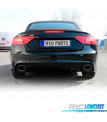PARAGOLPES TRASERO AUDI A5 8T COUPE 07-15 LOOK RS5