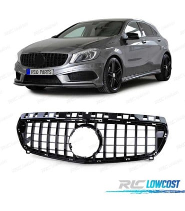 PARRILLA MERCEDES CLASE A W176 GT 12-15 NEGRO BRILLO