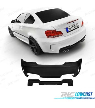 PARAGOLPES TRASERO BMW E82 E88 07-13 LOOK 1M