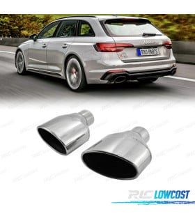 PACK COLAS ESCAPE OVALADA ACERO INOX TIPO RS4