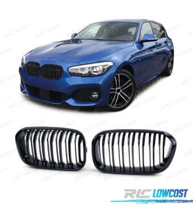 PARRILLAS BMW F20 F21 LCI 15- LOOK M NEGRO BRILLO