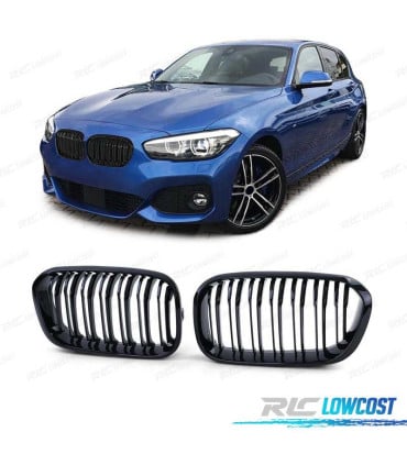 PARRILLAS BMW F20 F21 LCI 15- LOOK M NEGRO BRILLO
