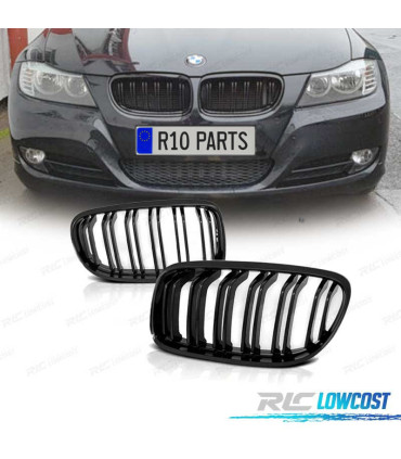 PARRILLAS BMW E90 E91 08-12 LOOK M NEGRO MATE ABS