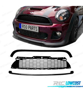 PARRILLA MINI COOPER R56 57 55 S JCW 06-14 NEGRO BRILLO