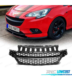 PARRILLA PARA OPEL CORSA E 14-19 LOOK OPC NEGRO MATE