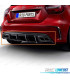 DIFUSOR MERCEDES CLASE A W176 AMG 12-18 LOOK A45 NEGRO BRILLO