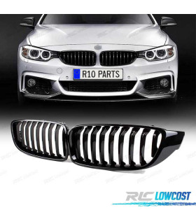 PARRILLAS BMW F32 F33 F36 LOOK M PERFORMANCE NEGRO BRILLO
