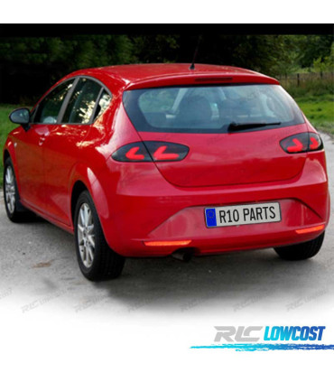 PILOTOS SEAT LEON II 09-13 CARDNA FULL LED NEGRO AHUMADO