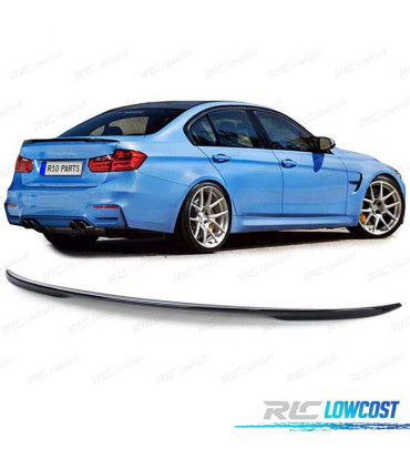 ALERON SPOILER BMW F30 LOOK M PERFORMANCE NEGRO BRILLO