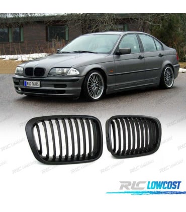 PARRILLAS BMW E46 4D 98-01 NEGRO LOOK M