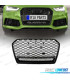 PARRILLA AUDI A6 4G 11-14 LOOK RS6 GLOSS BLACK