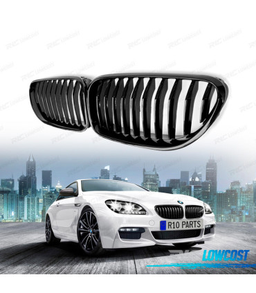 PARRILLAS BMW F06 F12 F13 LOOK PERFORMANCE NEGRO BRILLO