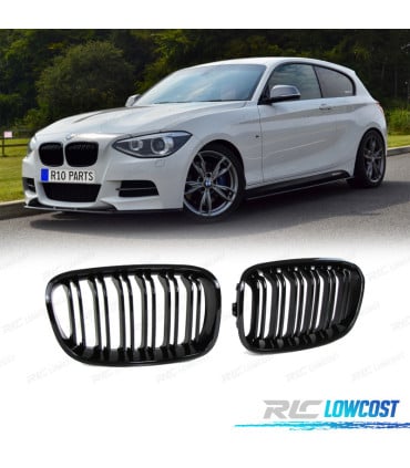 PARRILLA BMW F20 F21 NEGRO BRILLO LOOK M1 11-15