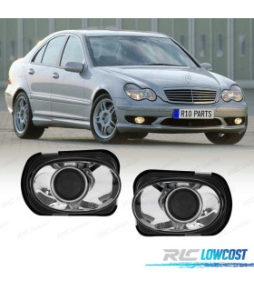 FAROS ANTINIEBLA MERCEDES CLASE C W203 00-07 LOOK AMG