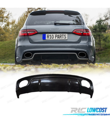 DIFUSOR AUDI A4 B8 S4 11-15 LOOK RS4