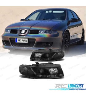 FAROS SEAT LEON 1M LUZ DIURNA FONDO NEGRO 99-05