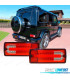 PILOTOS MERCEDES CLASE G W463 89-13 ROJO CROMO FULL LED LOOK AMG G55