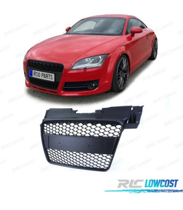 PARRILLA AUDI TT 06-12 LOOK RS NEGRO