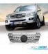 PARRILLA MERCEDES ML W164 05-08 PLATA CROMADO