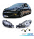 FAROS PEUGEOT 206 98-06 FONDO NEGRO H4 OEM