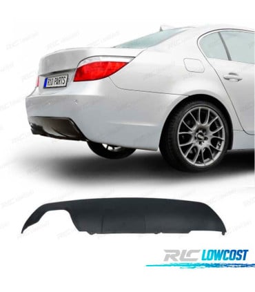 DIFUSOR BMW E60 03-10 LOOK M DOBLE SALIDA