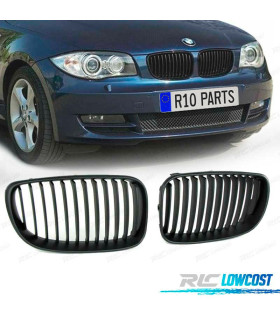 PARRILLA BMW E81 E82 E87 E88 07-11 NEGRO MATE