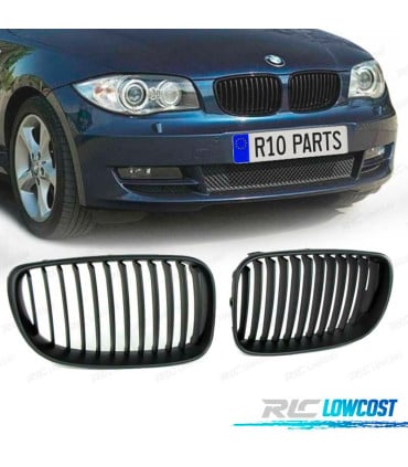 PARRILLA BMW E81 E82 E87 E88 07-12 NEGRO MATE