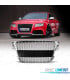 PARRILLA AUDI A5 07-11 PLATA LOOK RS