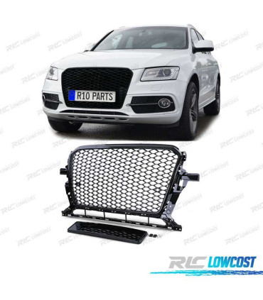 PARRILLA AUDI Q5 8R 12-16 LOOK RS NEGRO