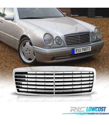 PARRILLA MERCEDES W210 95-98 CROMO