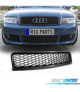 PARRILLA AUDI A4 B6 00-04 LOOK RS NEGRO BRILLO