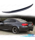 ALERON SPOILER BMW E92 06-14 LOOK M PERFORMANCE NEGRO BRILLO
