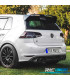 ALERON SPOILER VOLKSWAGEN VW GOLF 7 7.5 LOOK OETTINGER NEGRO BRILLO