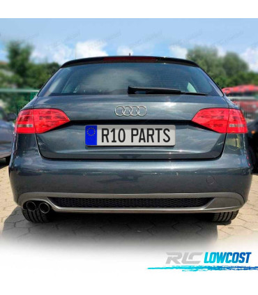 DIFUSOR AUDI A4 B8 SEDAN AVANT 08-11 LOOK S LINE