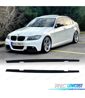 AÑADIDOS TALONERAS BMW E90 05-11 LOOK M PERFORMANCE NEGRO BRILLO