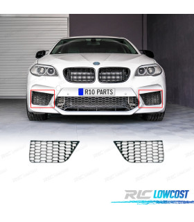 REJILLAS INFERIORES LATERALES BMW F10 10-17 PARAGOLPES LOOK M5