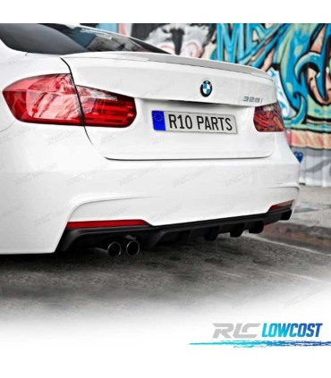 DIFUSOR BMW F30 F31 11-18 LOOK M PERFORMANCE NEGRO BRILLO