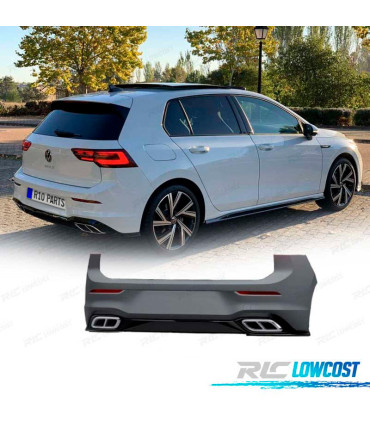 KIT CARROCERIA VOLKSWAGEN VW GOLF VIII 20- LOOK R LINE PARAGOLPES + TALONERAS
