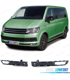 REJILLA ANTINIEBLAS VOLKSWAGEN VW T6 15-19 PDC NEGRO BRILLO